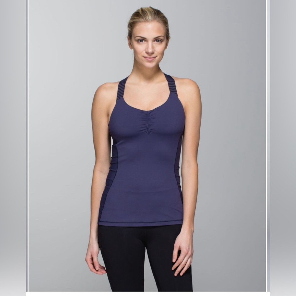 Lululemon Core Kicker Tank sz 4‎ Baroque Blue